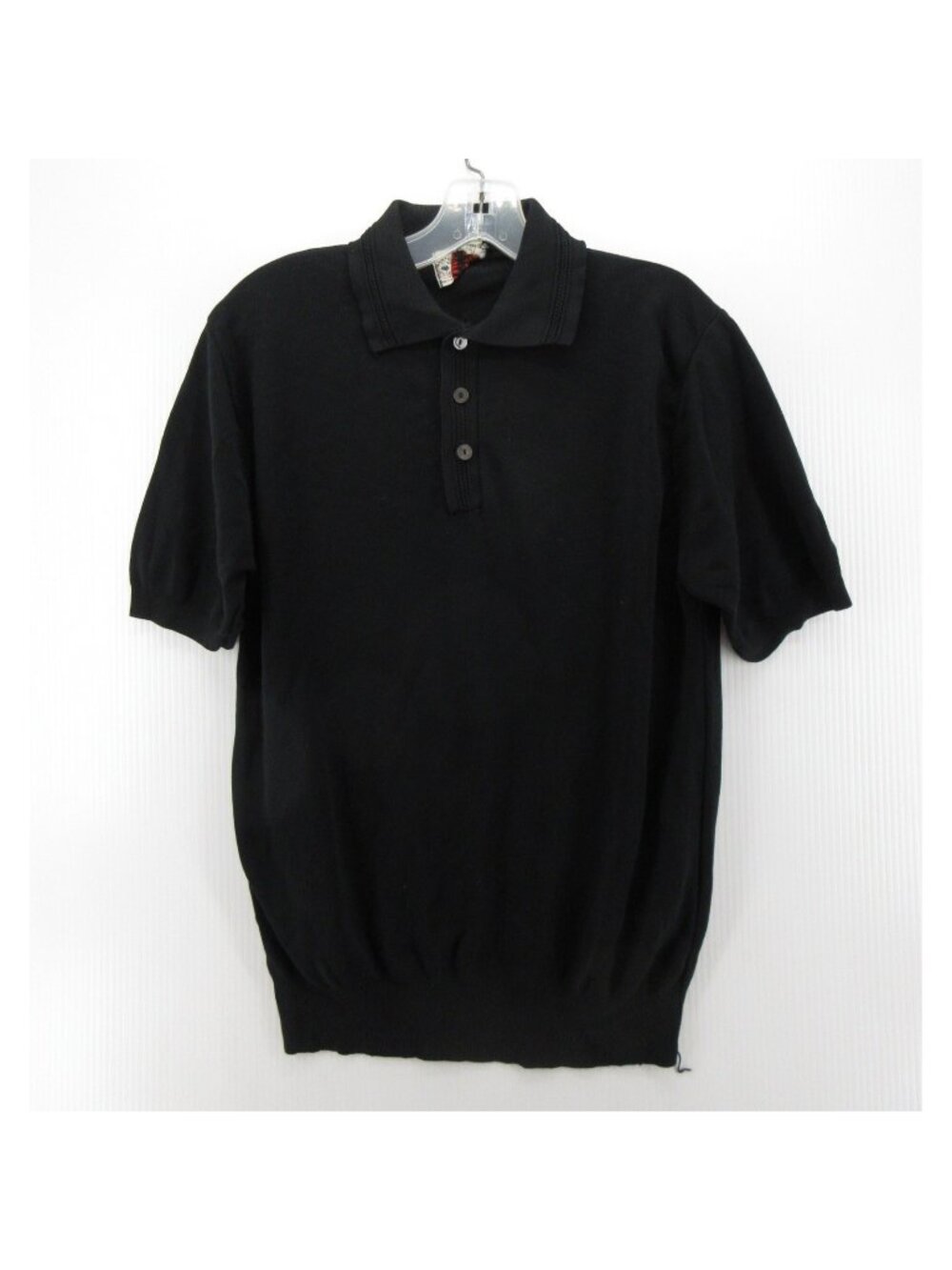 VINTAGE Campus Polo Shirt Medium Ban Lon 60s 70s Leisure Mod USA Made